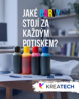 🌈 Přemýšlel(a) jsi někdy, proč tiskárny místo červené, zelené a modré používají CMYK? Tisk není o světle, ale o inkoustu –...